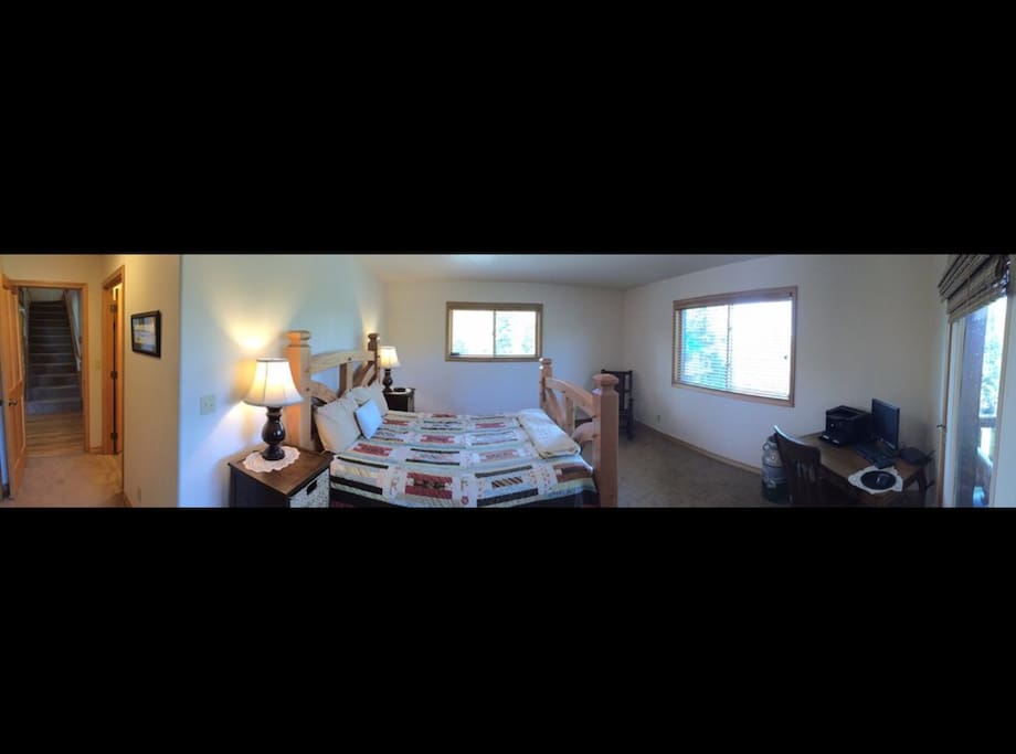 Master bedroom with ensuite