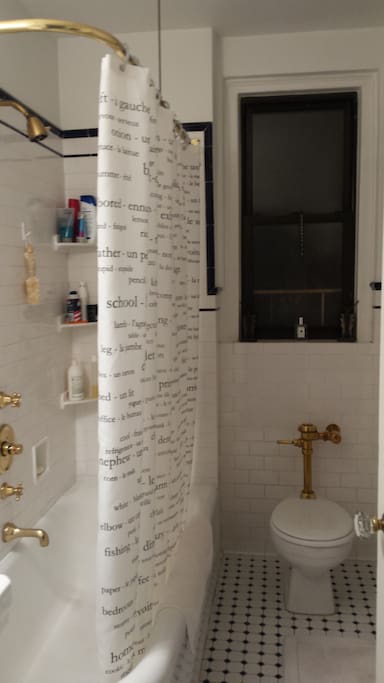 fully renovated bathroom