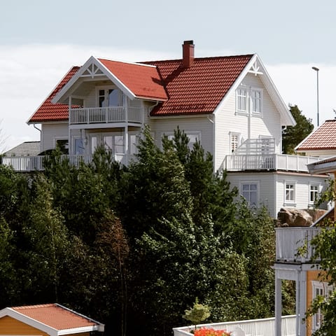 Oceanview house by Kragerø Golfresort +boat space