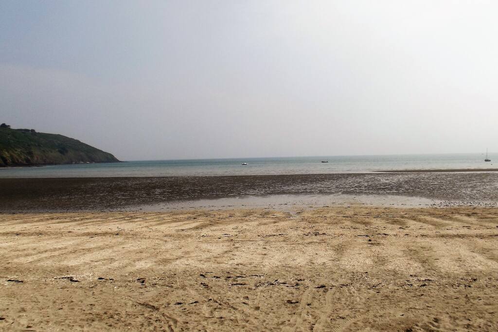 plage marrée basse