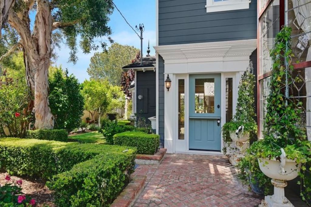 Front door.