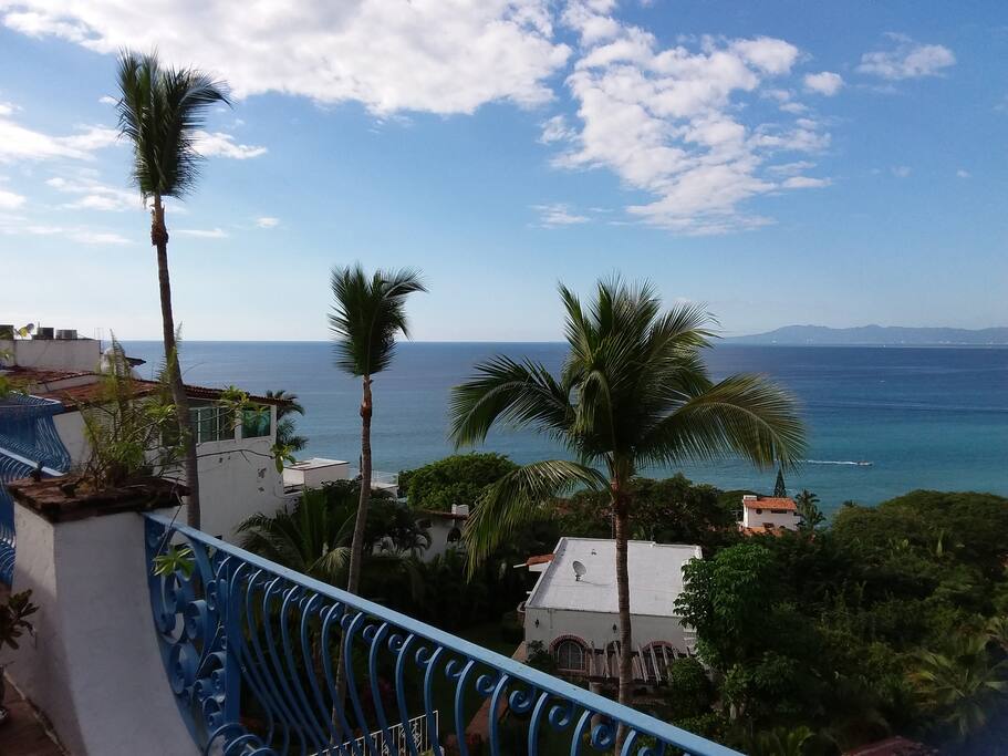 View from the right side of the terraza, in front of master bedroom.