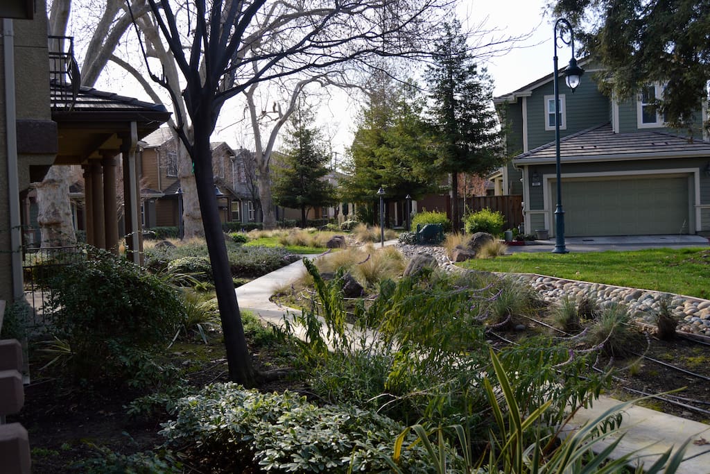 Beautiful, calm, quiet neighborhood with private entrace