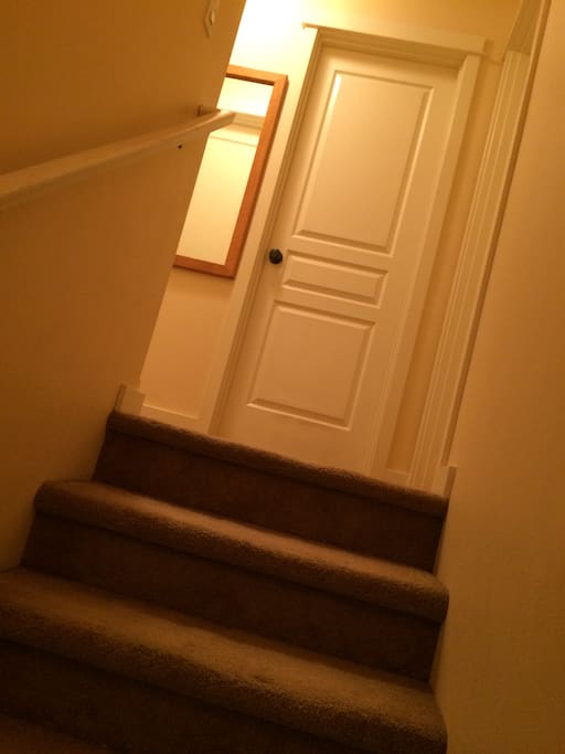 bathroom at top of stairs