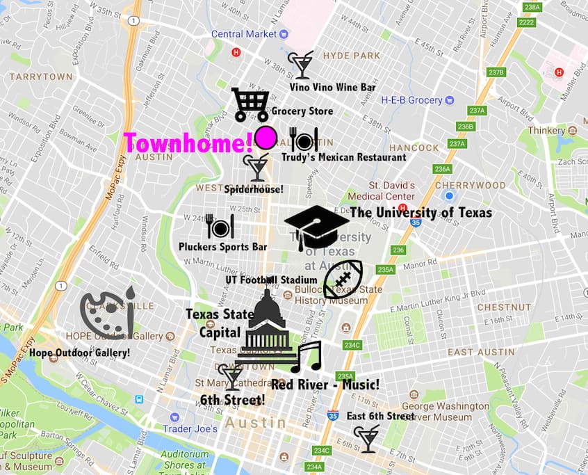 Location of Townhome
