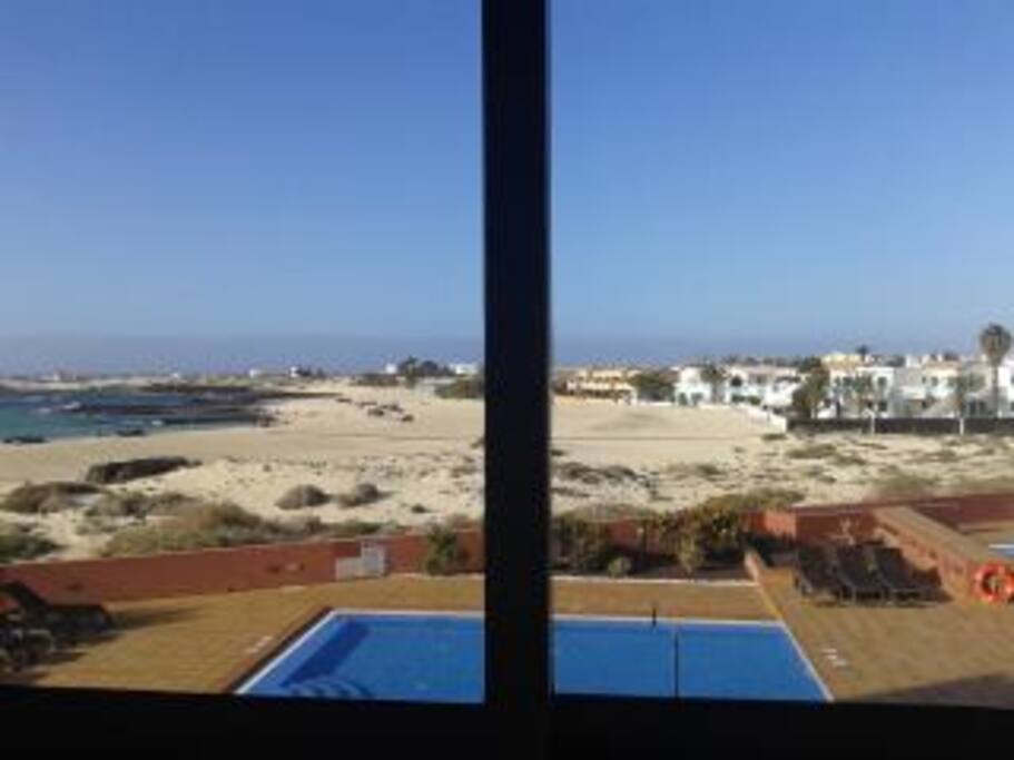 The view from both bedrooms