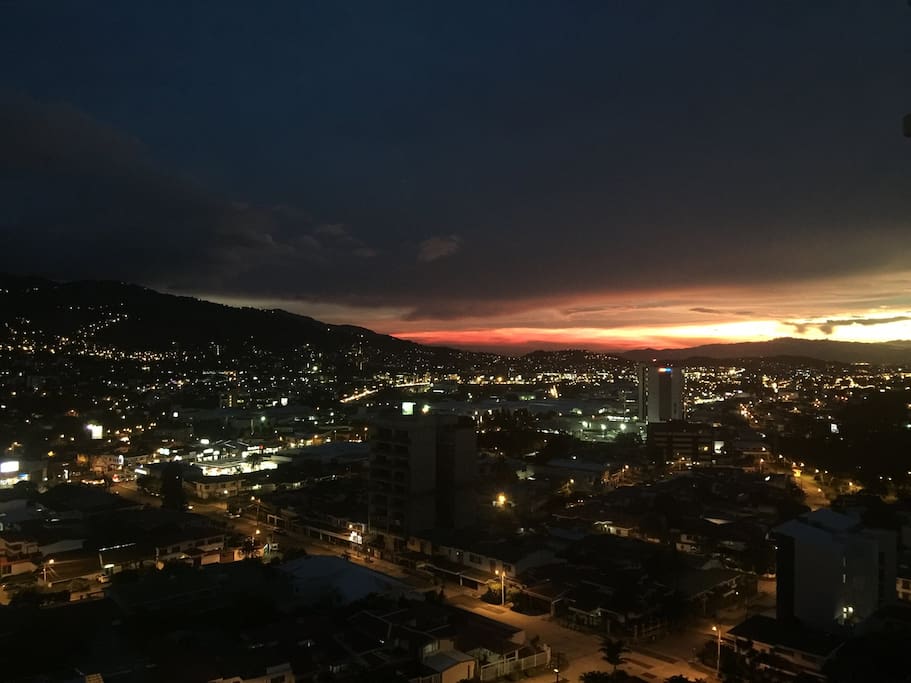 View from the balcony