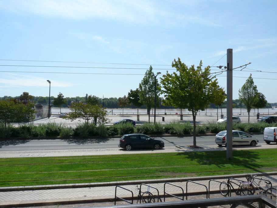 La vue sur la Garonne
