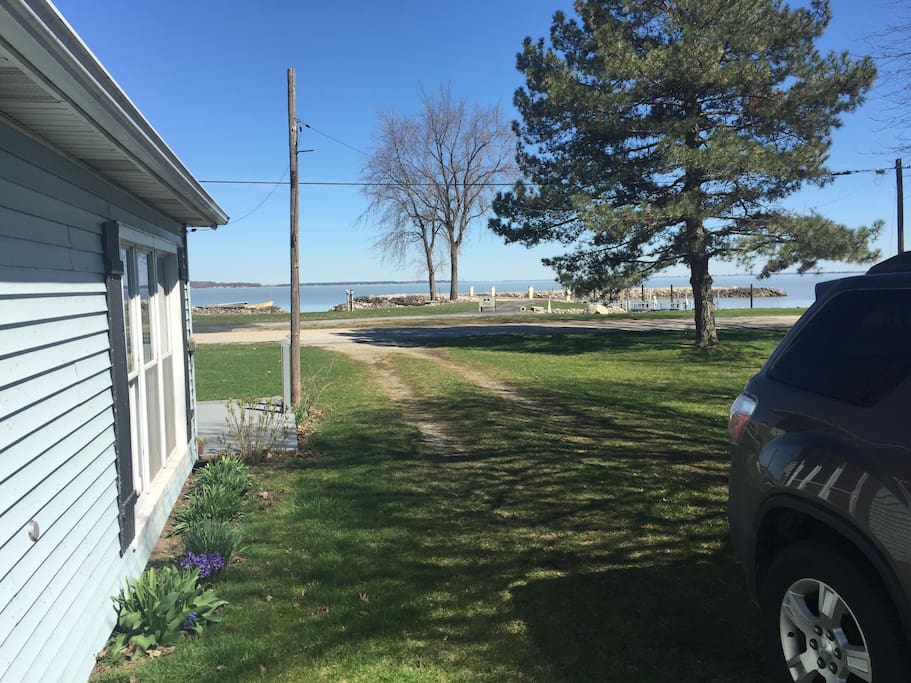 Side yard view.