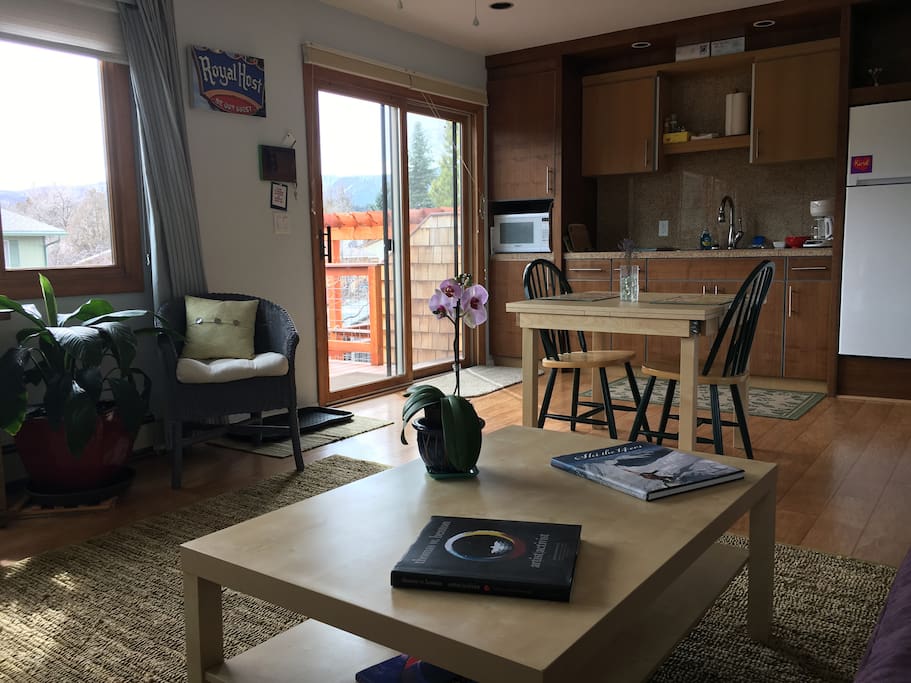 Lots of light, open space, and newly renovated throughout.