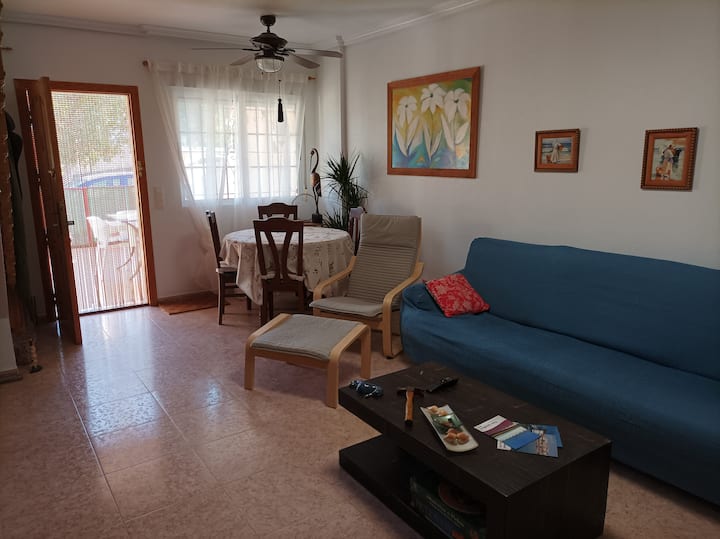 Acogedor Dúplex Con Fibra/wifi, Smart Tv Y A/a - Pilar de la Horadada