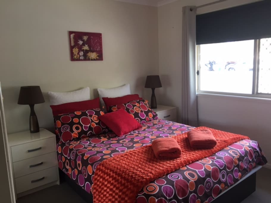 3rd Bedroom with Queen Bed & TV