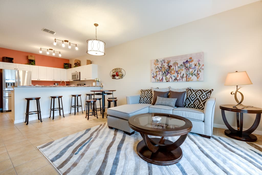 Dining Area and Living Room