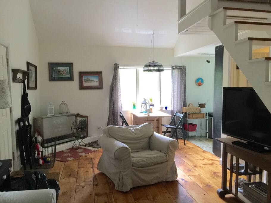 Open concept living area