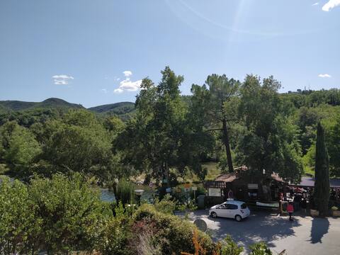 3ch house on the banks of the Verdon near thermal baths ⭐⭐⭐