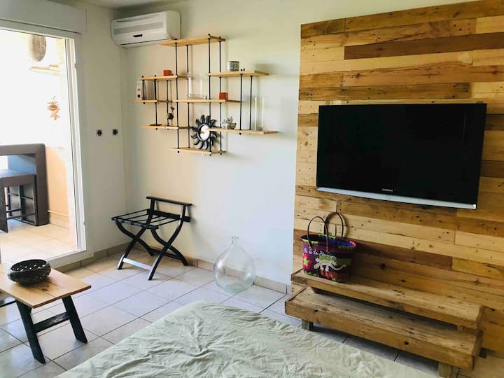 Studio Avec Terrasse à 100m De La Plage Et Lagon - Réunion
