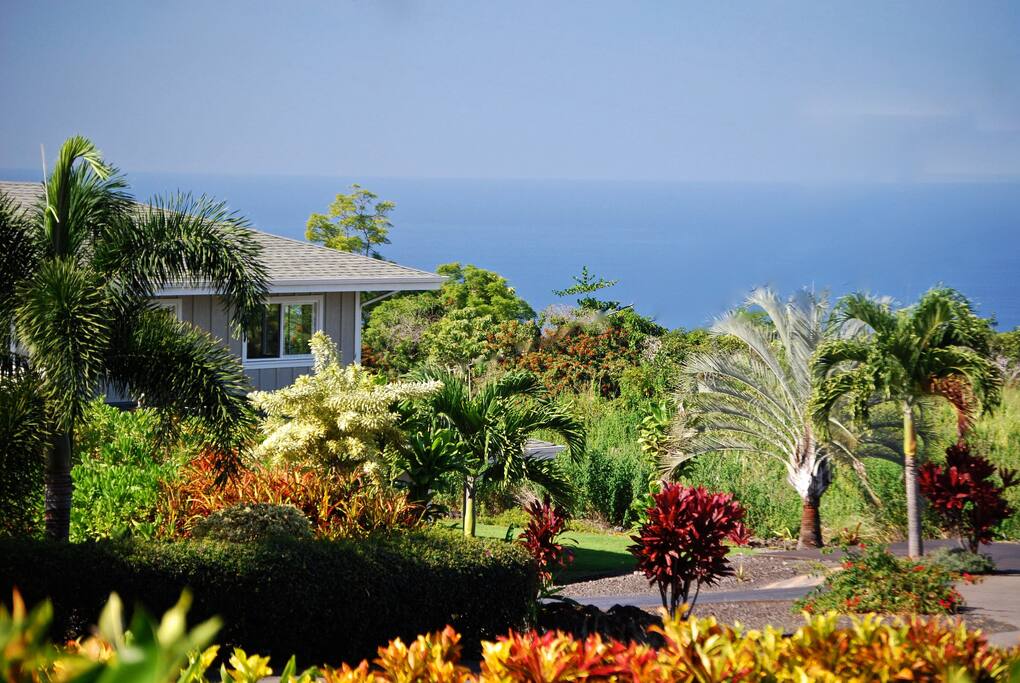 View of house (taken from private road)