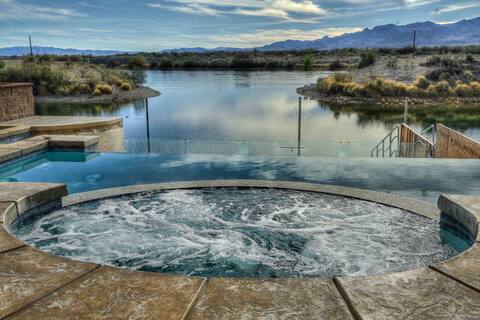 Riverfront Waterfront Mansion,  Private Pool/Spa