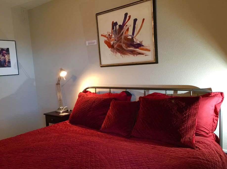 Cozy Master king bed.