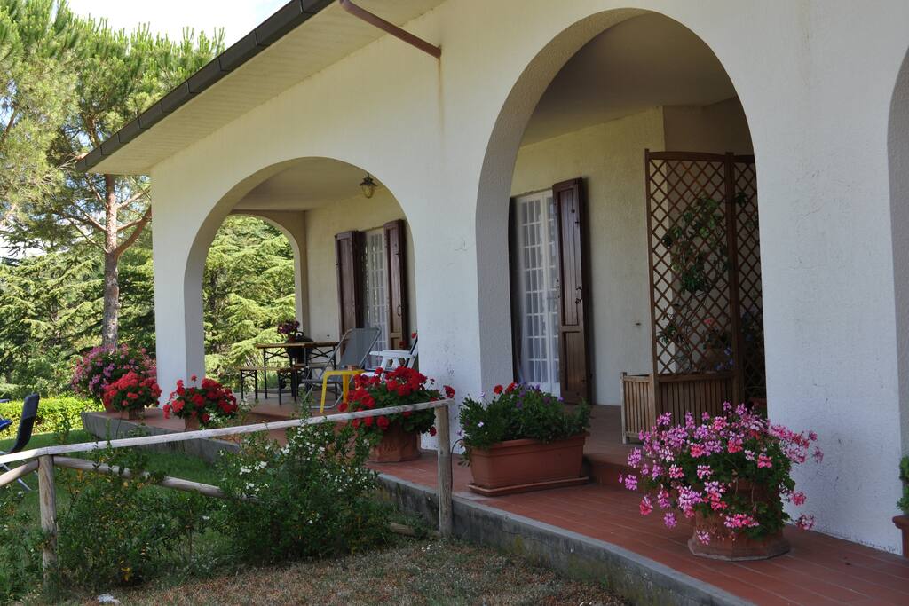 Vista dal giardino