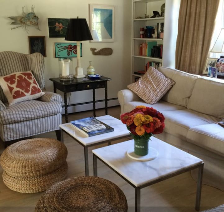 Seating area in great room