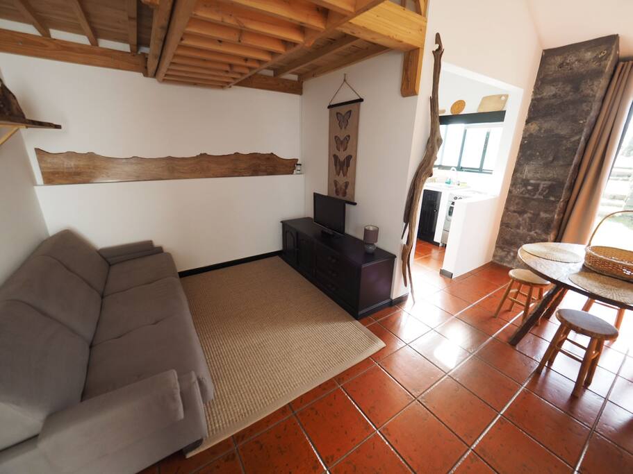 Living area (sofa bed)