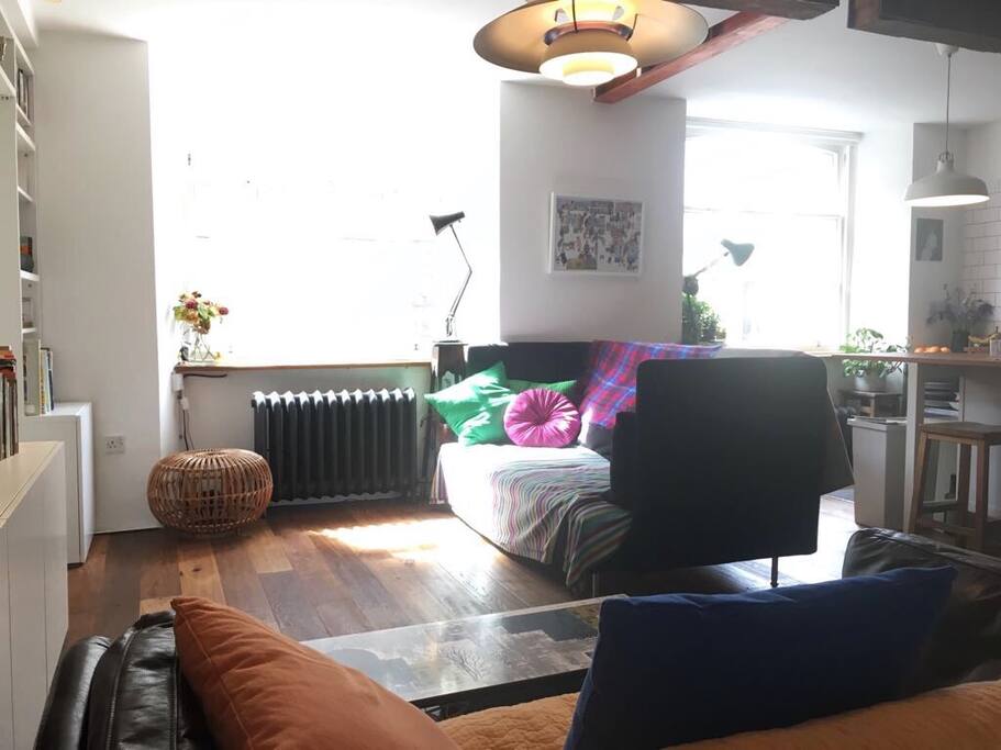 living and dining space