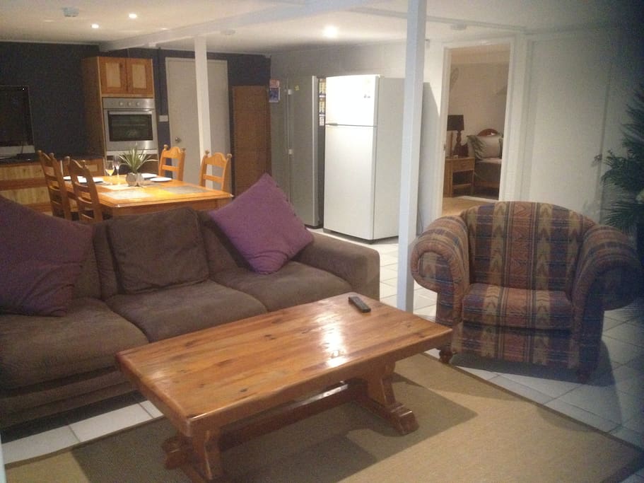 relax and watch a movie - plenty of comfy couches