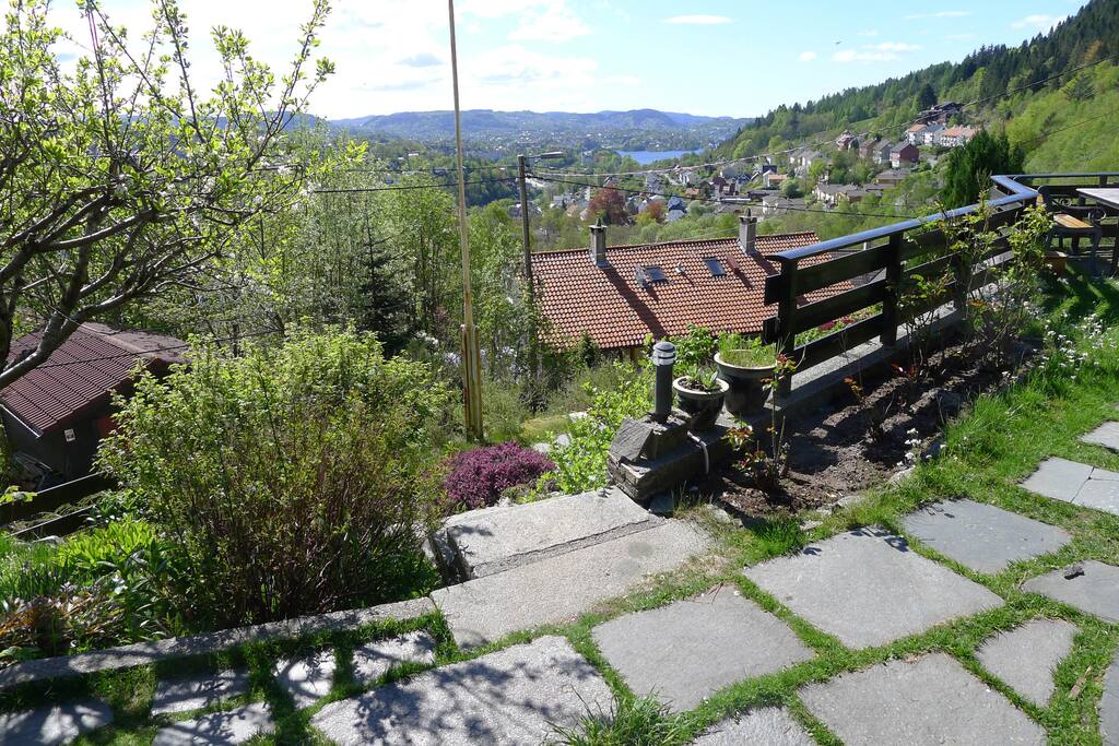 Upper garden.