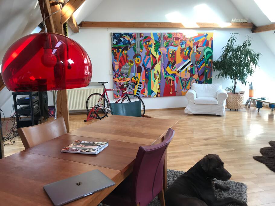 Das schöne Wohnzimmer