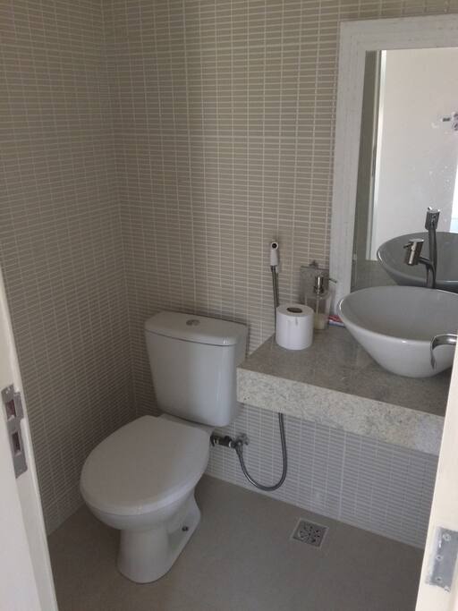 Banheiro privativo do quarto