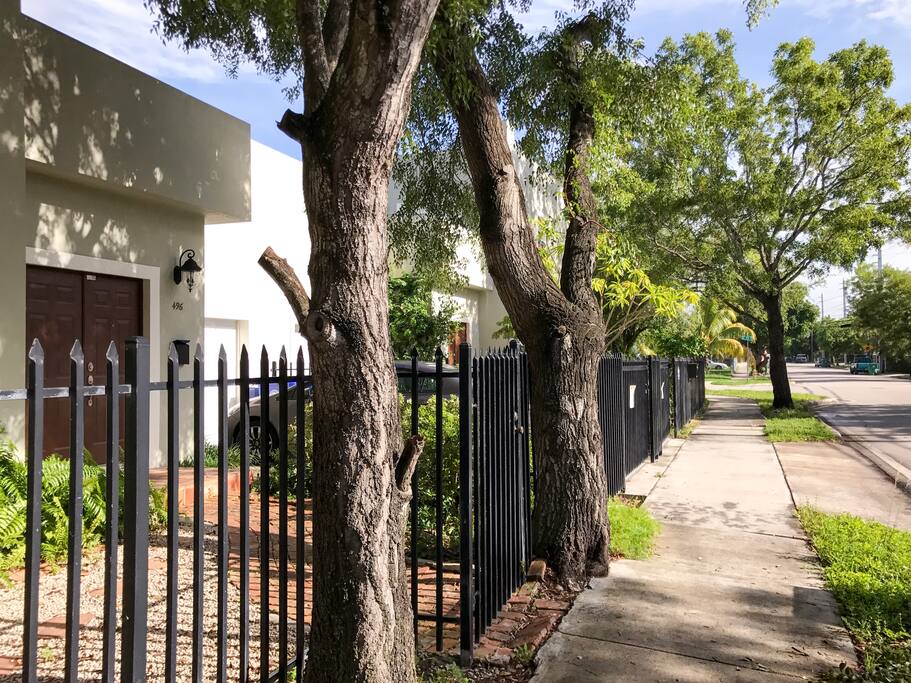 Front of the house