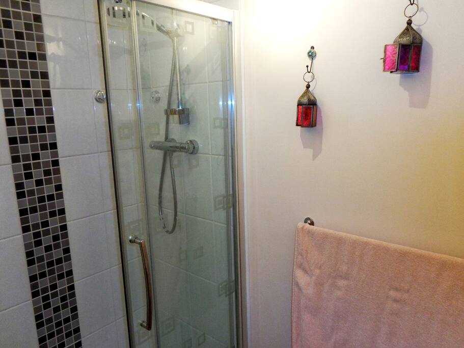 the private bathroom