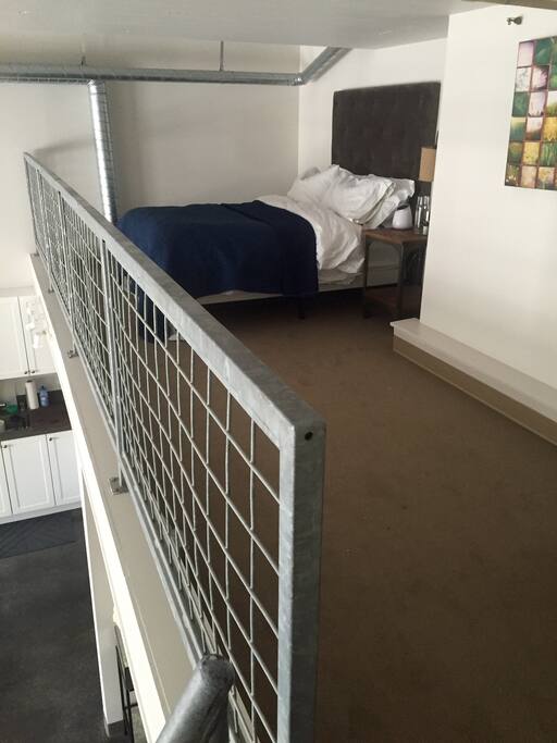 Bed upstairs