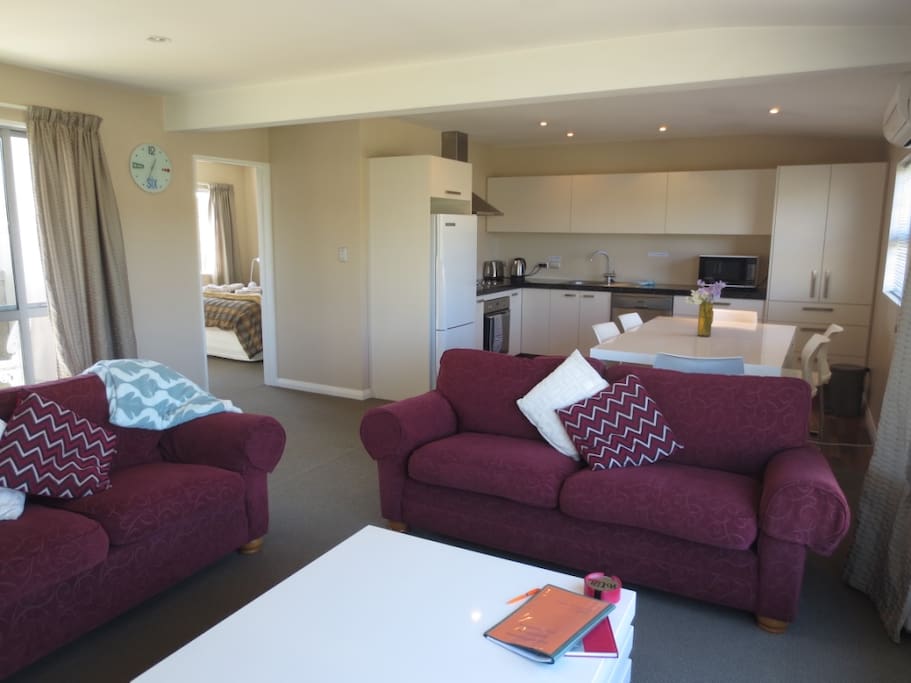 View with main bedroom in the background