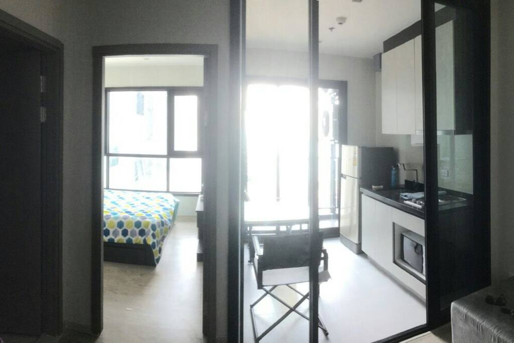 One bedroom, One Kitchen room, One Bathroom