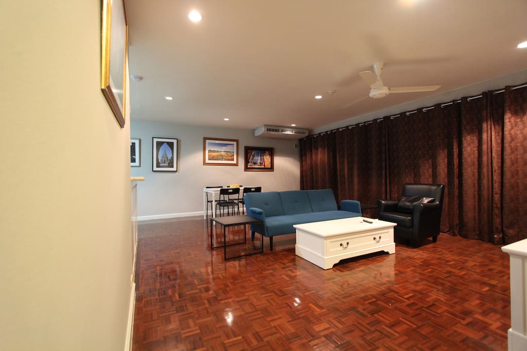 Spacious living area