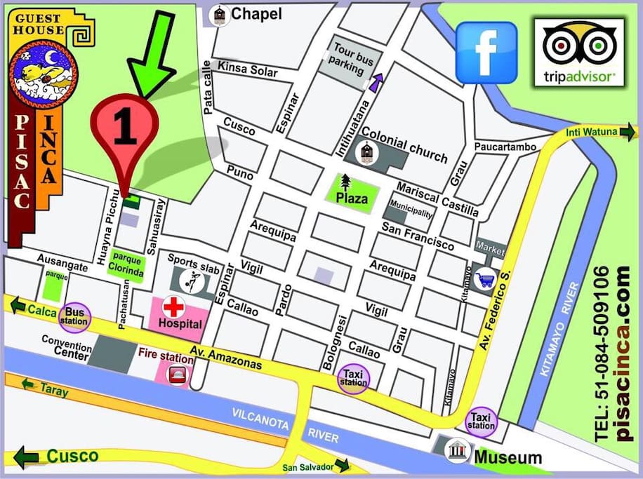 Map from Pisac