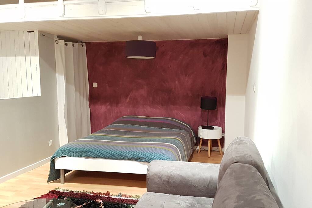 chambre 2e etage donnant sur salon