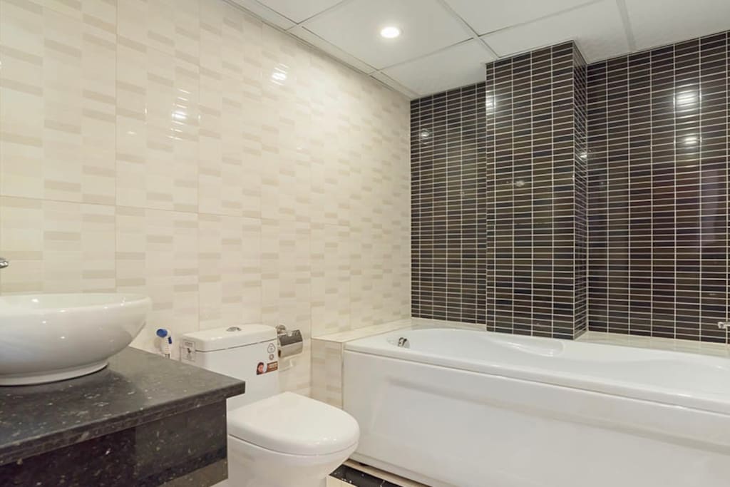 Bathroom with bath