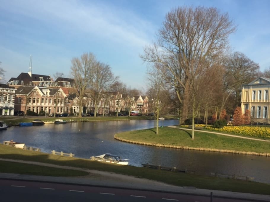 View from house on Schotersingel (canal)