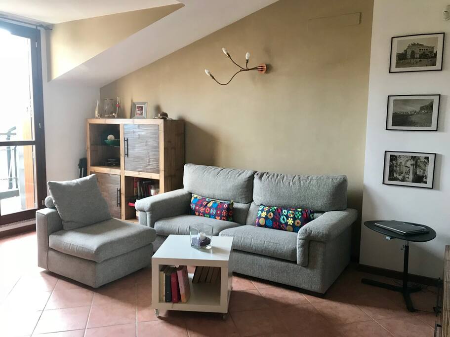 Sofa and Tv