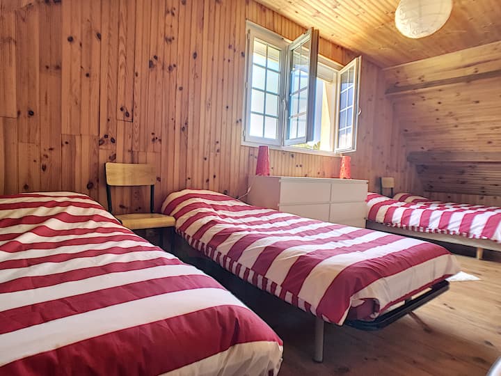 Dorm accessible according to the number of people 