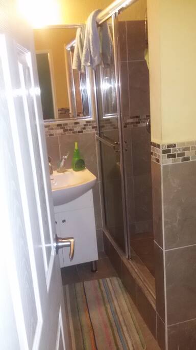 Private toilet and bath