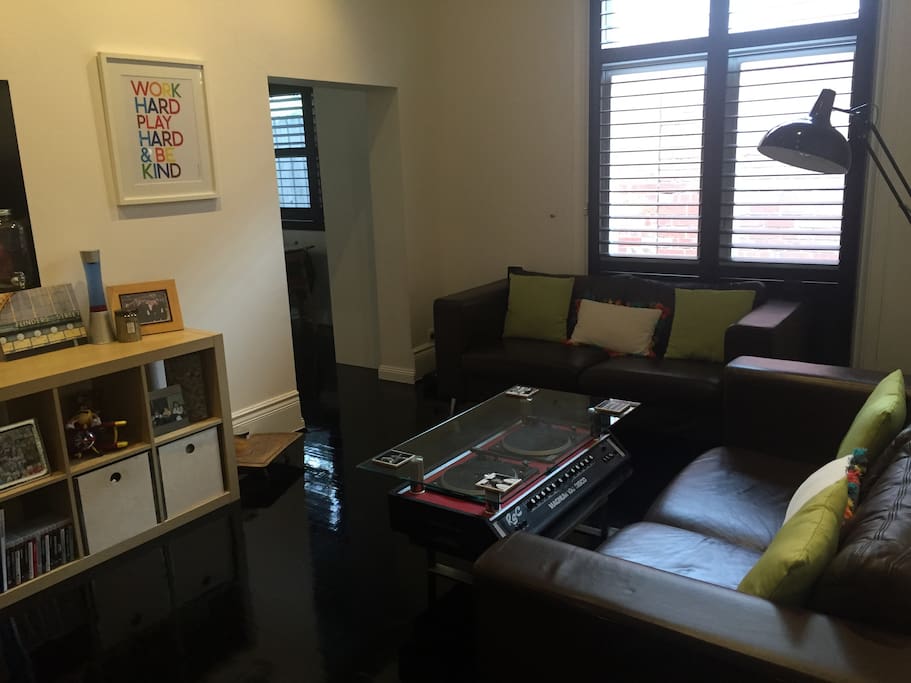 Modern Lounge with TV Usage