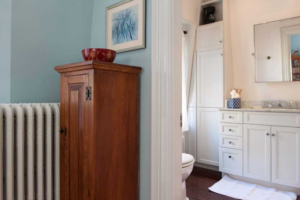 Private bathroom.
