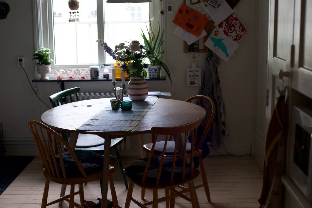Mysigt matplats.