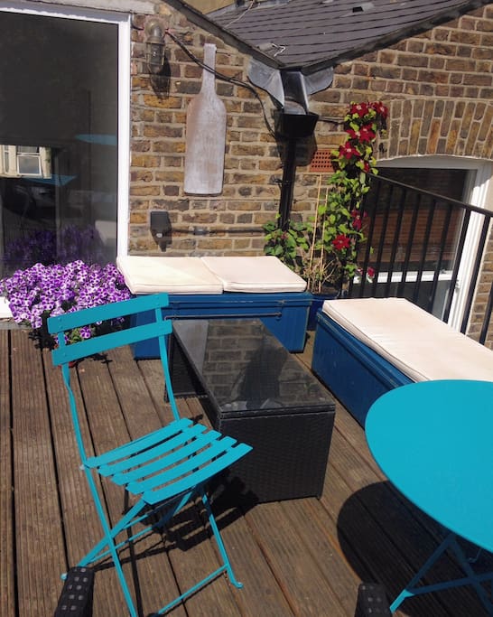 Our roof top terrace