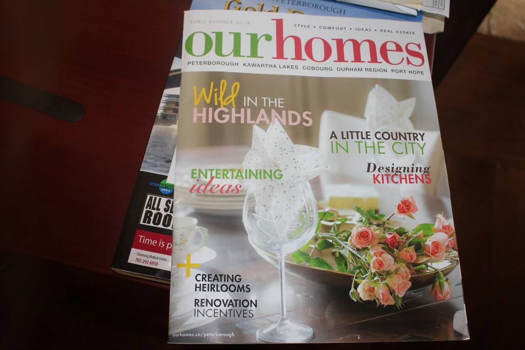 House as featured in ourhomes.ca