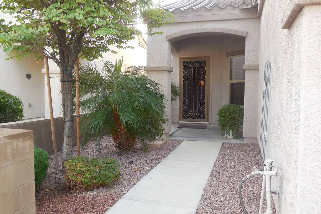 Entrance includes Security Door with same key lock